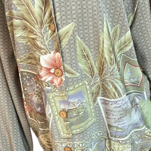 VINTAGE Teddi Women'sTrack Suits Button Down W/Elastic Waist, Size Medium - Picture 6 of 8